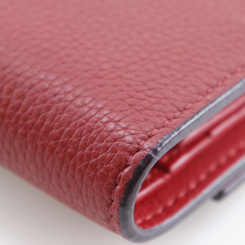 CELINE Small folded multifunction Tri-fold wallet… - image 9