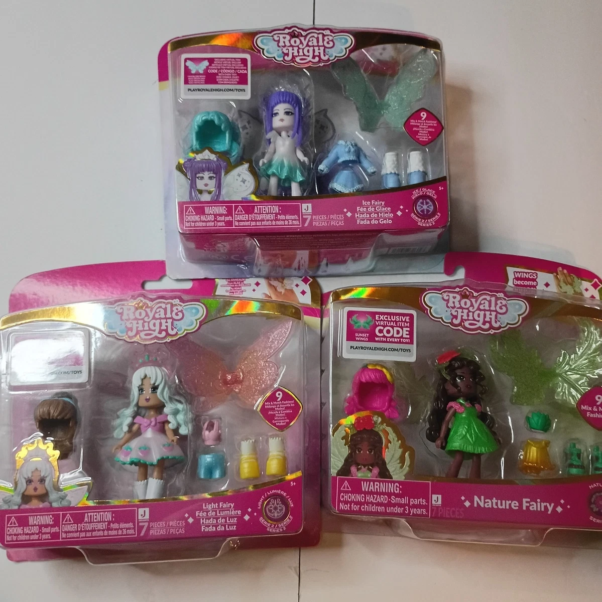 Roblox Royale High Doll Series 2 With Digital Codes unused hard to