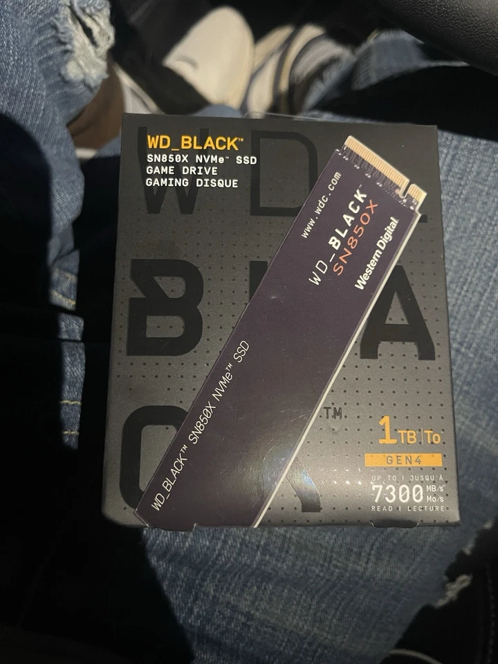 Nvme Lot New SanDisk Hd WD_Black 4TB PCLe + Wd sn850 1tb +wd 1tb Sn7100 - Image 2 of 4