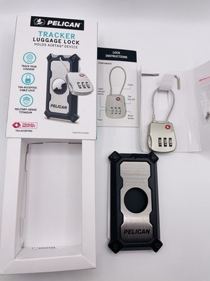 Pelican AirTag Luggage Lock TSA Approved Cable For Locking Suitcases New In Box