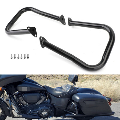 Black Highway Engine Guard Crash Bars für Indian Chief Classic Vintage 2014-2023
