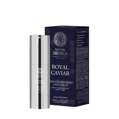 Natura Siberica Royal Caviar Anti Aging Face Serum Absolute Recovery 30ml