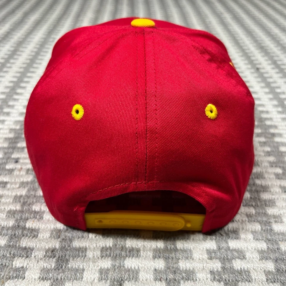 Vintage NHL Calgary Flames Snapback Cap Hat 90s Zephyr NEW NWT Script - Image 4 of 4