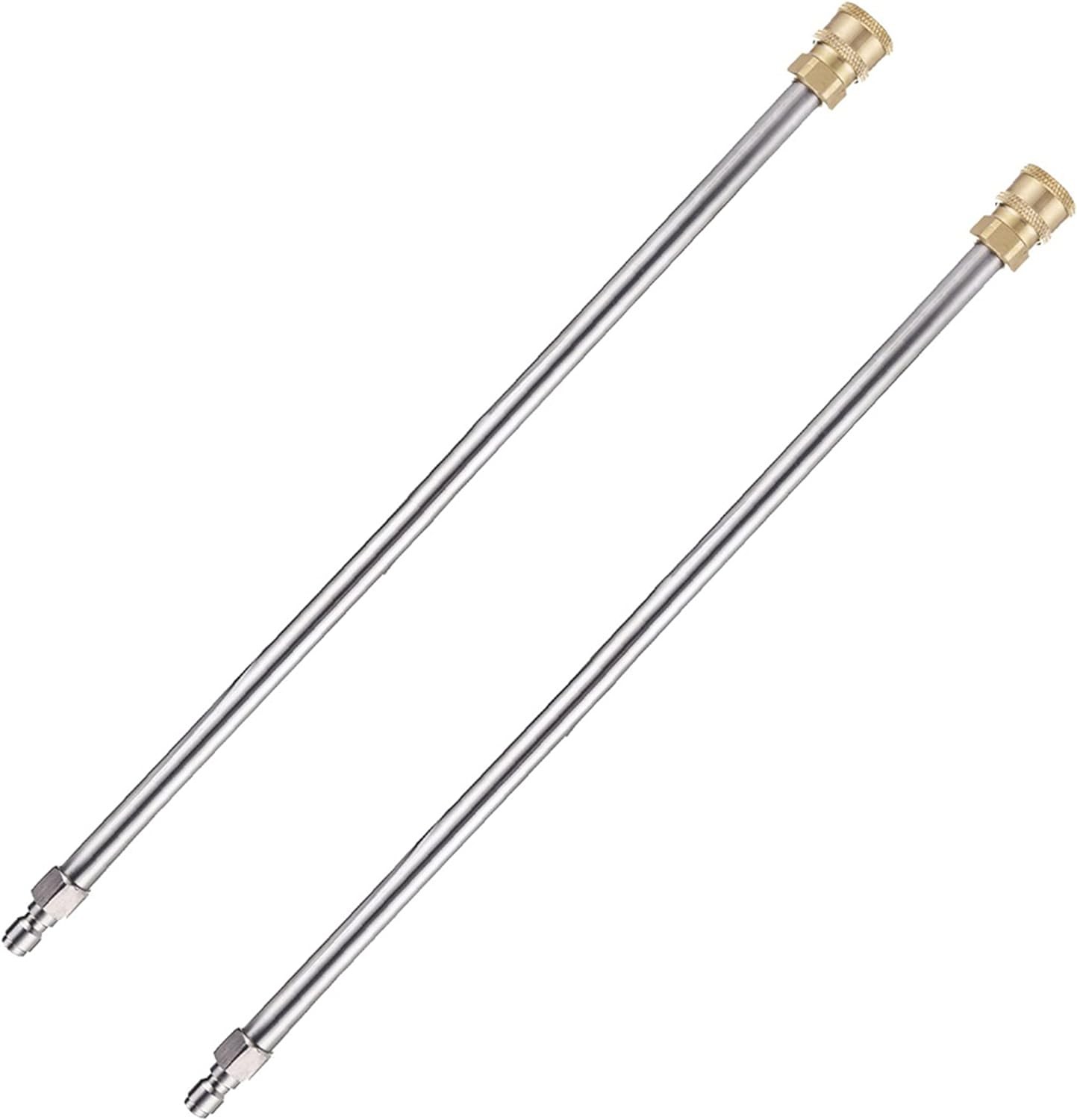 RIDGE WASHER Pressure Washer Extension Wand, 17 Inch Stainless Steel 1/4...