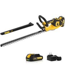Hedge Trimmer Cordless Battery  Charger Included , Electric Handheld Bush Sh...