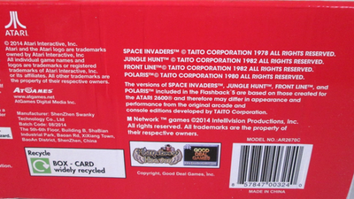 Atari Flashback 5 Classic Game Collector's Edition Black & Red