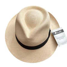 LUXURY Panama hat, Genuine, handcrafted in Ecuador 100%"Toquilla" straw