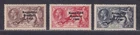 Ireland Scott 93-95 SG99-101 MLH 1935 Re-engraved Seahorse Set Harrison SCV $652