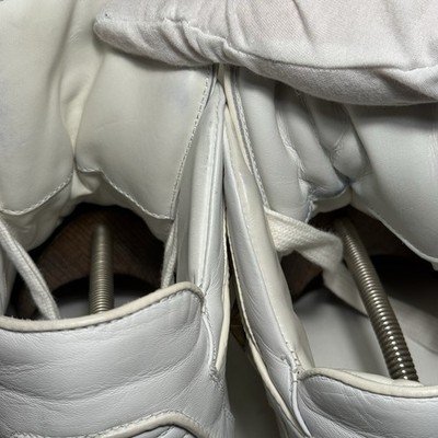 Givenchy Tyson Mid Star Studded White Leather Sneaker Men’s 12 Gold Strap Y2K Givenchy Tyson Mid Star Studded White Leather Sneaker Men main image 4