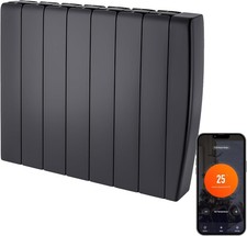 TCP Smart Ceramic Panel Radiator 2000W (BLACK) – Smart WiFi Electric Heater *NEW