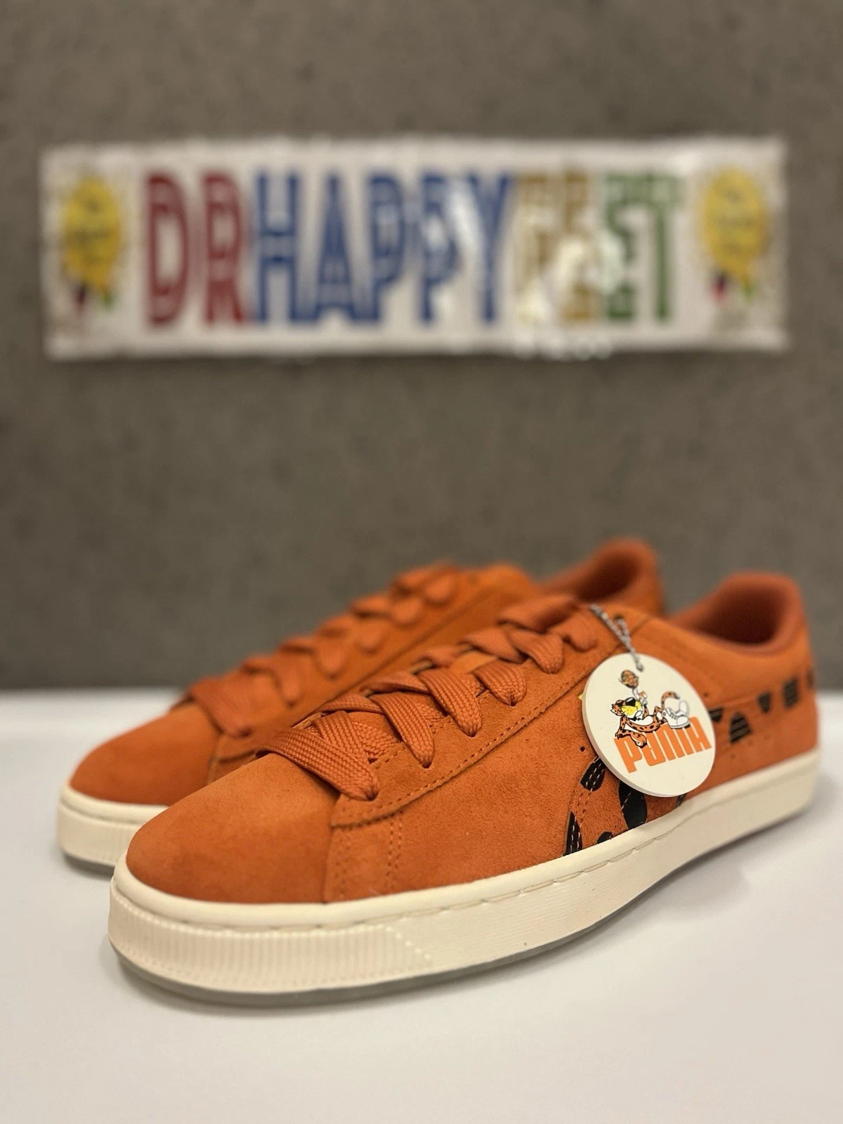 Scarpe casual uomo Puma scamosciate Cheetos 'Chester' arancione 397214 01 nuove