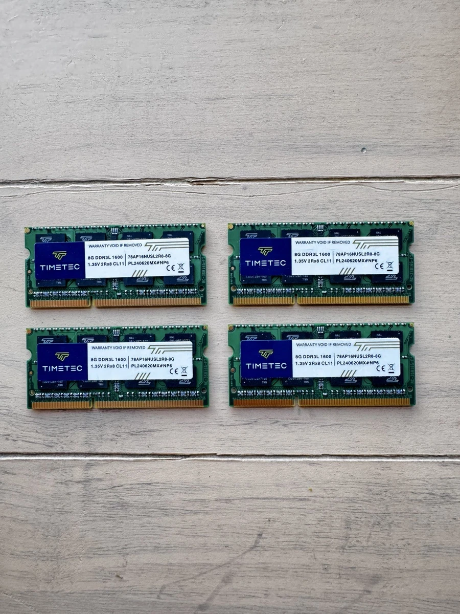 Las mejores ofertas en Timetec SO-DIMM 8 GB de memoria de la