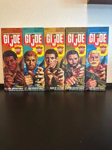 2006 Walmart Exclusive Adventure Team Gi Joe Kung Fu Grip Reproduction Full Set