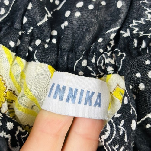 Innika Choo Dress One Size Layered Frill Mini Helda Klos Bandita Mix As New - Picture 6 of 9