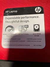 HP 15-ef1001ds 15.6" Touchscreen (256GB SSD, AMD Athlon Gold 3150U, 8GB RAM)...