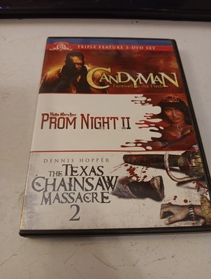 Candyman Farewell To The Flesh/Prom Night 2/Texas Chainsaw Massacre 2 (DVD)
