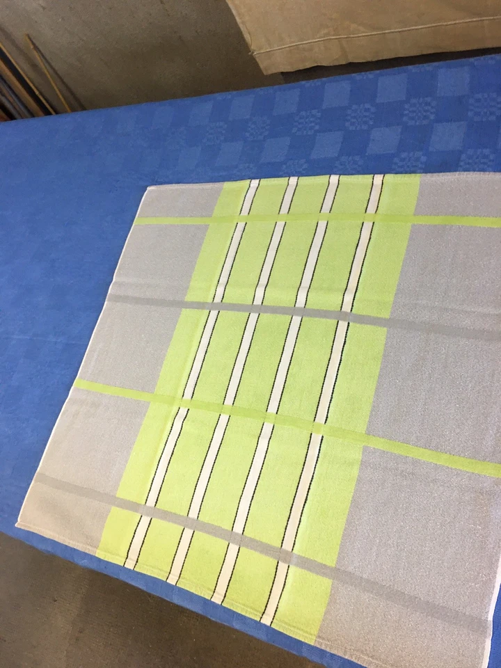 GRANDE NAPPE ANCIENNE  En Coton - Photo 4/4