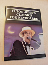 Ultra-Rare Ancienne Notes Elton John ´S Classics pour Claviers Big Pic Musique