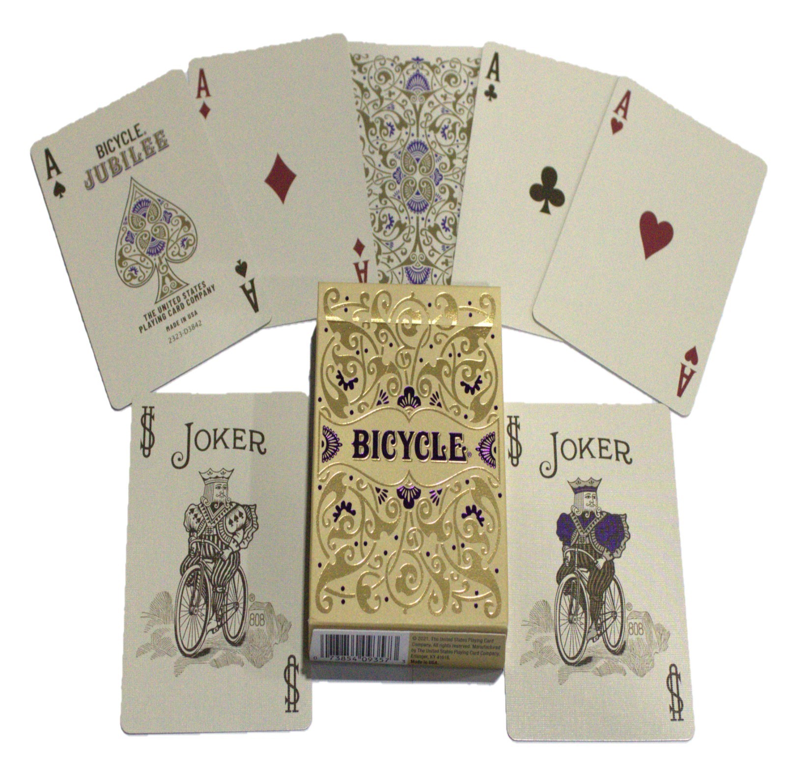 Jubilee Playing Cards 10021925 Poker Size Air Cushion Deck
