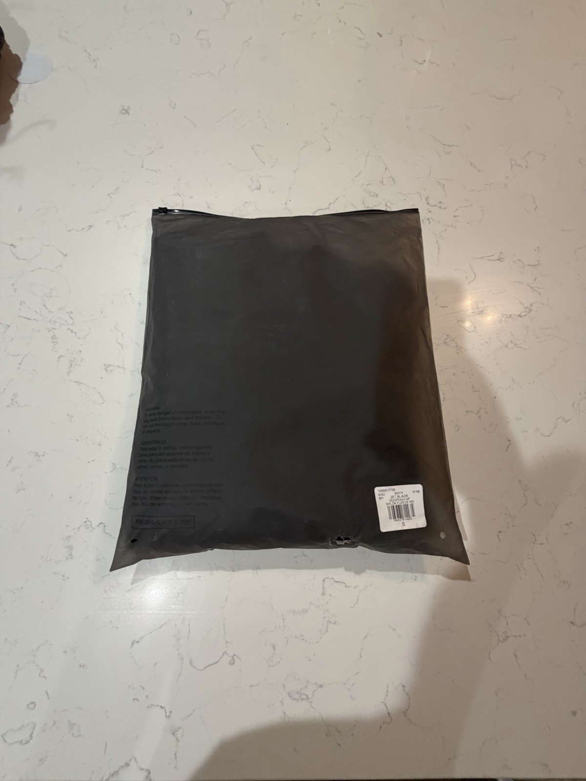 black essentials hoodie medium - image 5