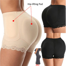 Booty Shaper Padded Underwear Panty Women's FAKE ASS Butt Lifter Hip Enhancer