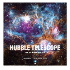 2026 Wall Calendar - Hubble Telescope Wall Calendar 2026, January 2026 - Dece...