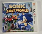 Sonic Lost World (Nintendo 3DS, 2013) Rated E 10+ By Sega Tested
