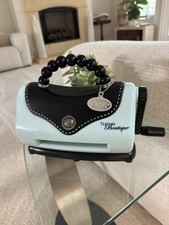 Vintage Style Sizzix Texture Boutique Blue Pu...