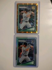Bryce Rainer (Lot Of 2 Rcs) 2 2025 Donruss, Gold 152/, Optic Silver Prizm