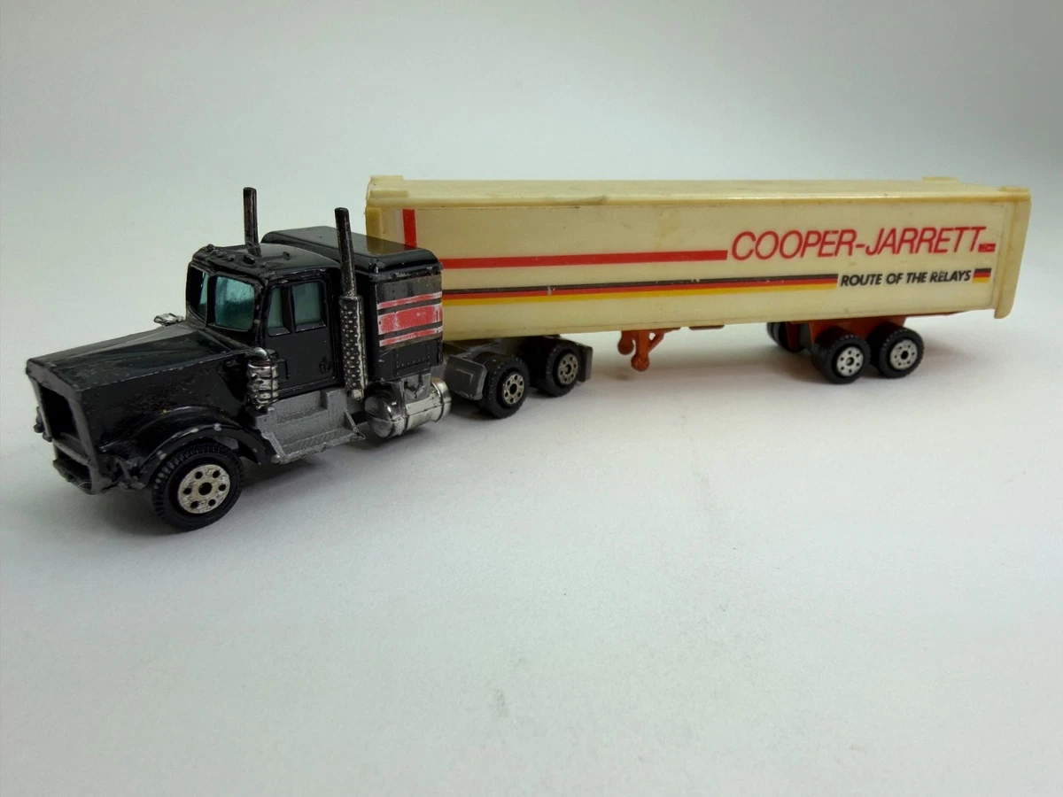 Black Vintage Manufacture Diecast Tractor Trailers/Semis for sale