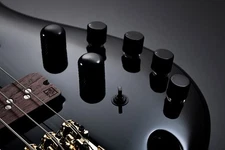 Ibanez SR3500 BK 5-String Bass Guitar Slim Roasted Maple Walnut Neck New