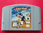Rare Nintendo 64 Star Wars Rogue Squadron demo w NFR sticker, clean
