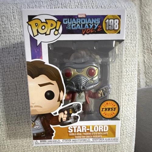 Funko Pop! Vinyl: Star-Lord Marvel Guardians Vol. 2 Chase Limited Edition #198