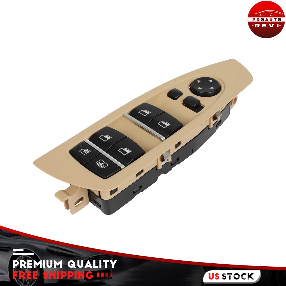 Interruptor de ventana eléctrica para BMW Alpina B7 B7L xDrive 2011-2015 sedán todo gasolina Foto 3 de 4