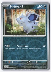 Nidoran F 029/165 Scarlet & Violet 151 Reverse Holo