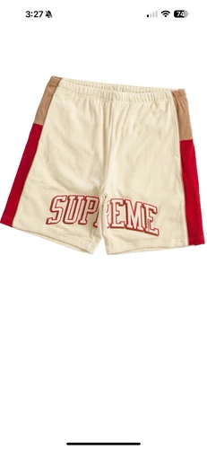 Short de basket Supreme Terry taille L pierre