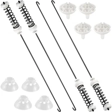 4 Pack W10780048 Washing Machine Suspension Rods Kit for Whirlpool Amana Maytag