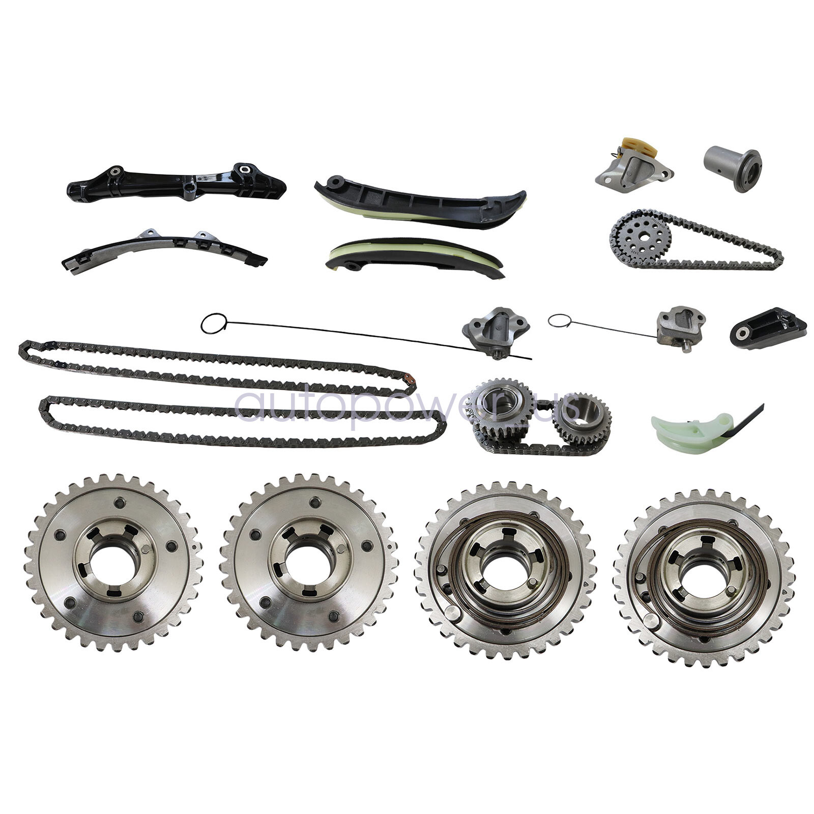 Timing Chain Kit Camshaft Phaser VVT Fit Maserati Quattroporte Ghibli Levante S