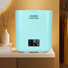 Portable Automatic Mini Washing Machine W/ Drying 7L Greenish Blue EU Plug