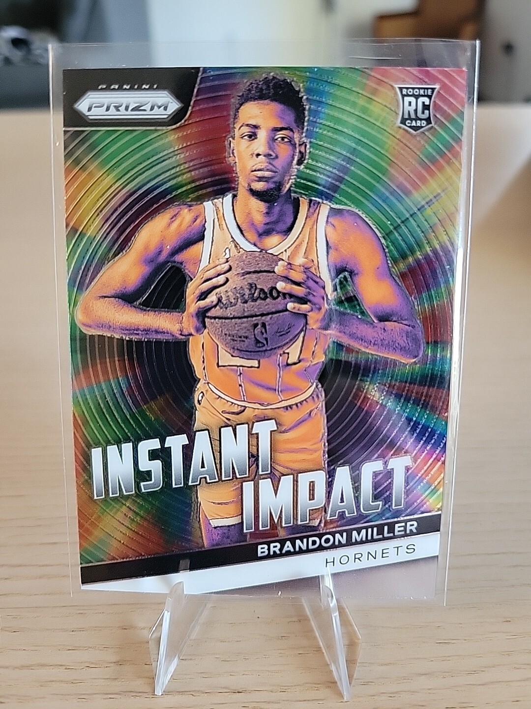2023-24 Panini Prizm Basketball Brandon Miller RC Instant Impact #4