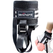 Adjustable Foot Weights Ankle Straps Dumbbell Attachment for Feet 1pc - Leg C...