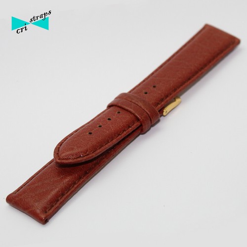 CINTURINO OROLOGIO VERA PELLE LISCIA SEMI IMBOTTITO MARRONE CHI. ANSA