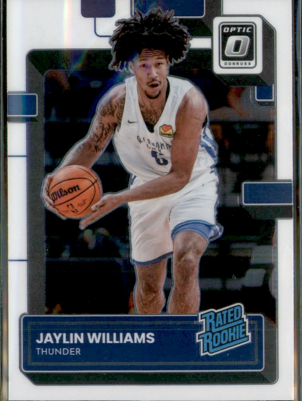 2022-23 Panini Donruss Optic Rated Rookie Jaylin Williams #246 Rookie RC