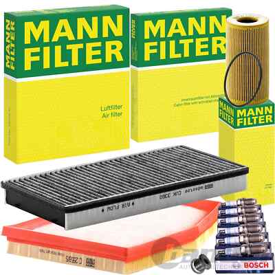MANN FILTER INSPEKTIONSPAKET passend für PORSCHE BOXSTER 986 2.5/2.7/S 3.2