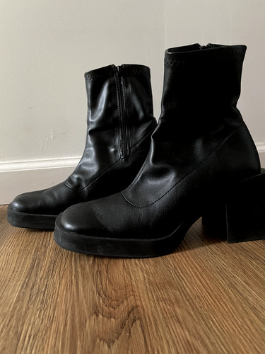 Justine Clenquet Lucy Black Boots Leather original: $293