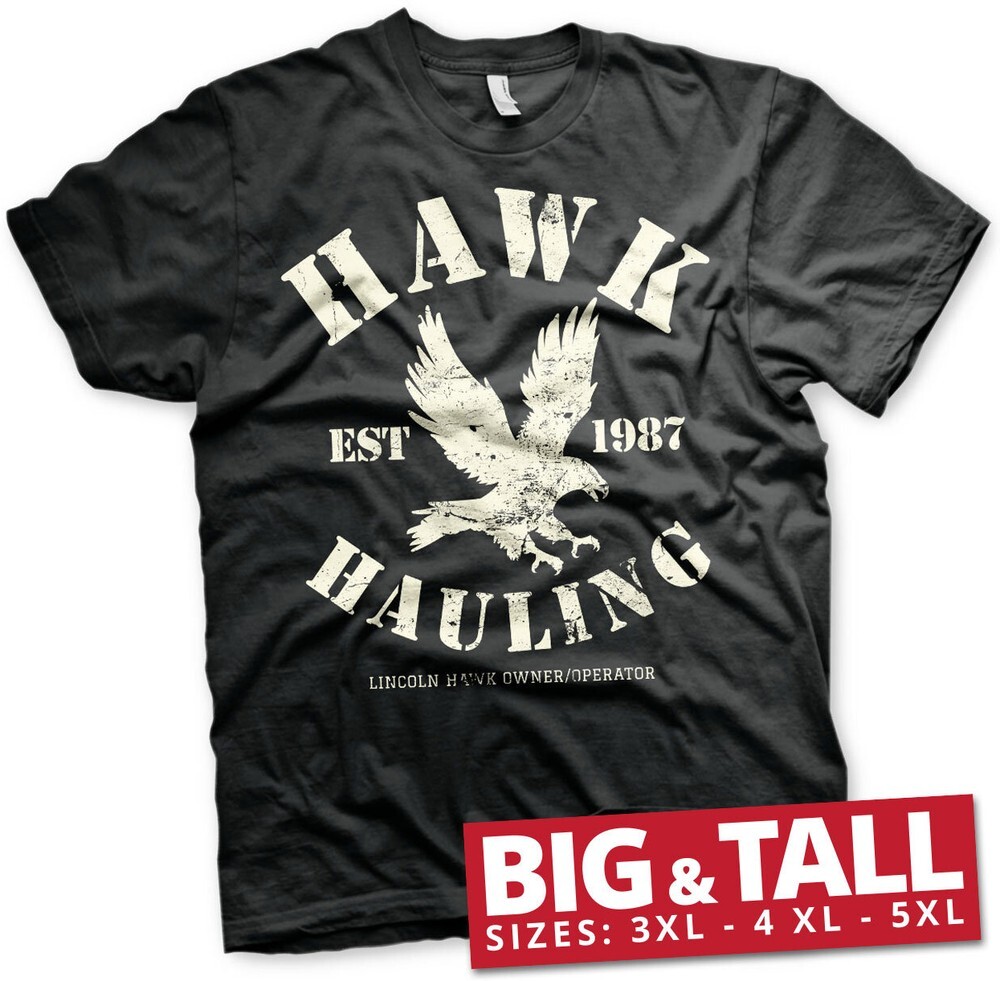 Поверх футболки Hawk Hauling Big - Tall черного цвета