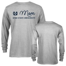 Utah State University Aggies Mom Mother Parent Long Sleeve Tee T-Shirt