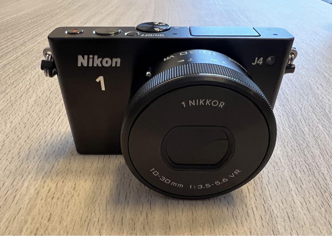 Nikon1 J4 Mirrorless Single Lens Double Zoom W Kit Black 18.39 MP