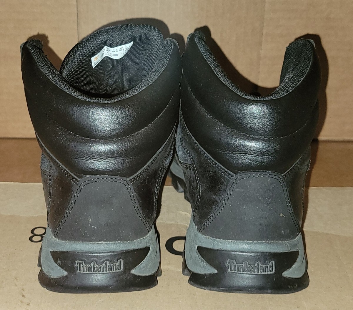 Mens Timberland Rangeley Black Mid Hiker 9811R Size 7.5 Timberland Rangeley Mens Mid Rise Hiking | Mercari main image 4