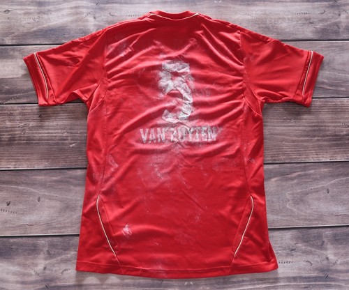 ✅Adidas Soccer Jersey Bayern Munich Van Buyten #5 football shirt 2011, Boys Size - Picture 2 of 19